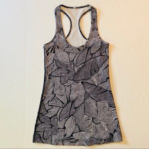 Lululemon cool racerback dottie tribe pattern sz 2